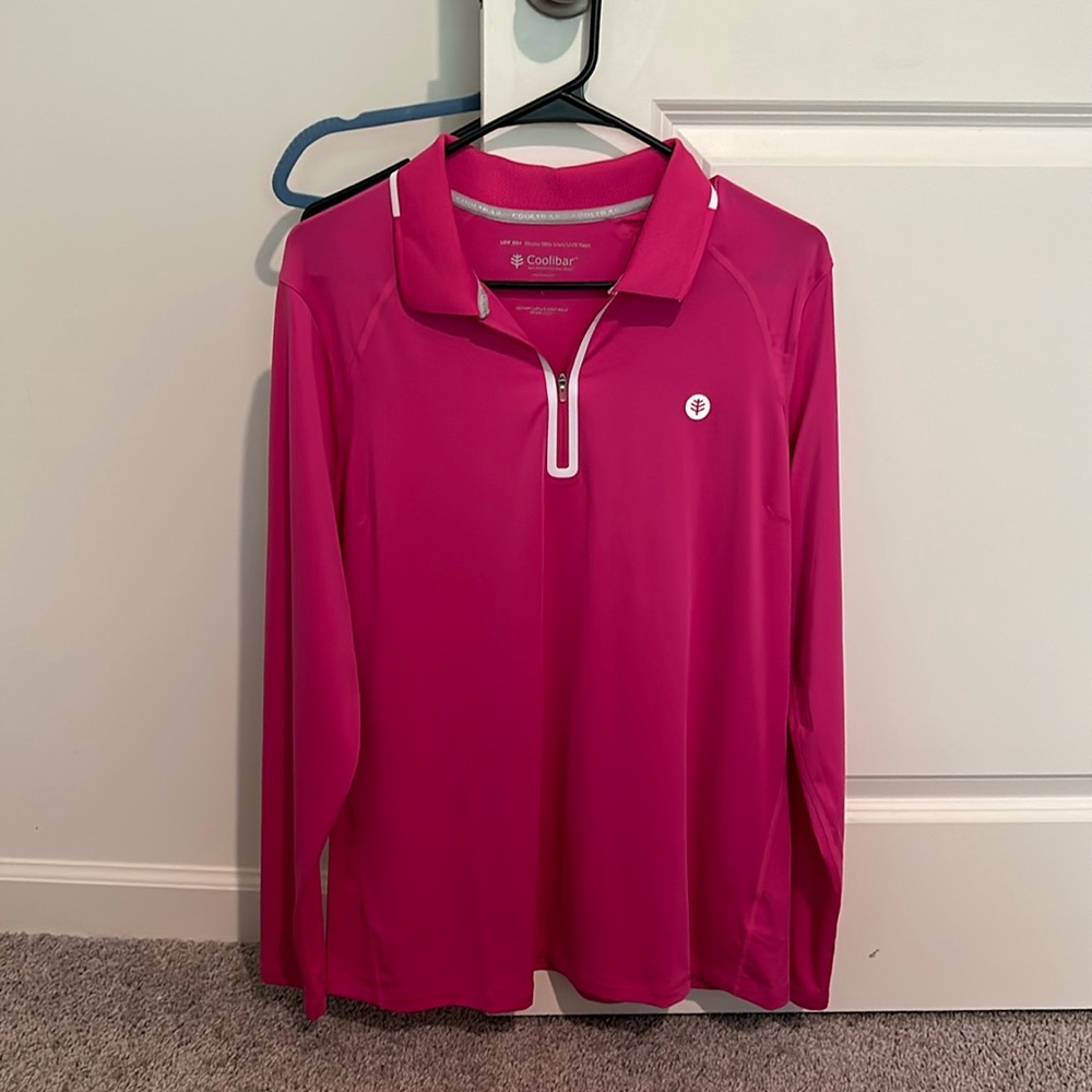 Coolibar victory lap golf shirt